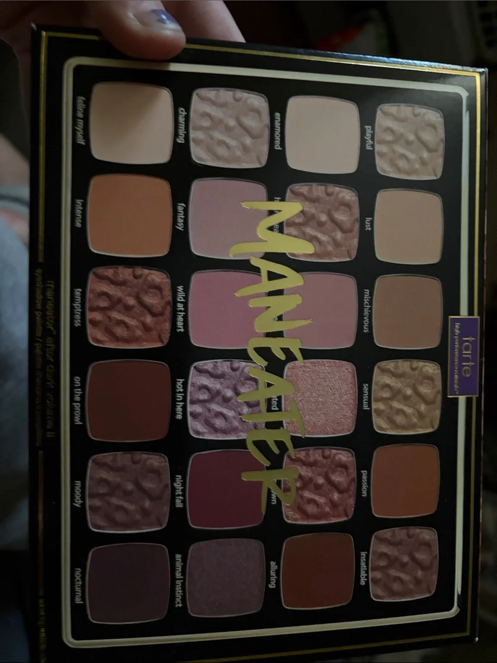 tarte Maneater Eyeshadow Palette — Pink, Mauve & Brown Shades